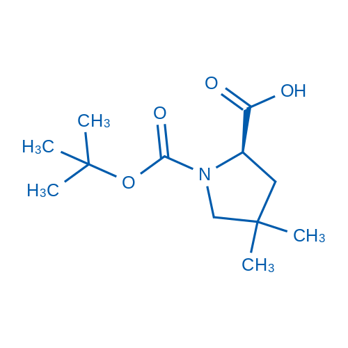 1417743-49-7 1,2-Pyrrolidinedicarboxylic acid, 4,4-diMethyl-, 1-(1,1-diMethylethyl) ester, (2R)-