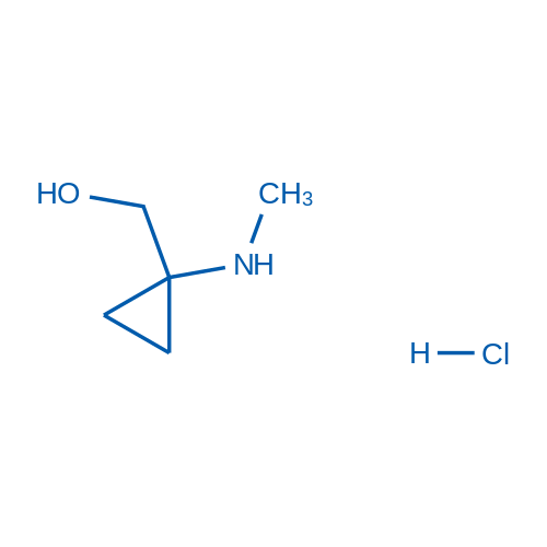 1803606-33-8 (1-(methylamino)cyclopropyl)methanol hydrochloride