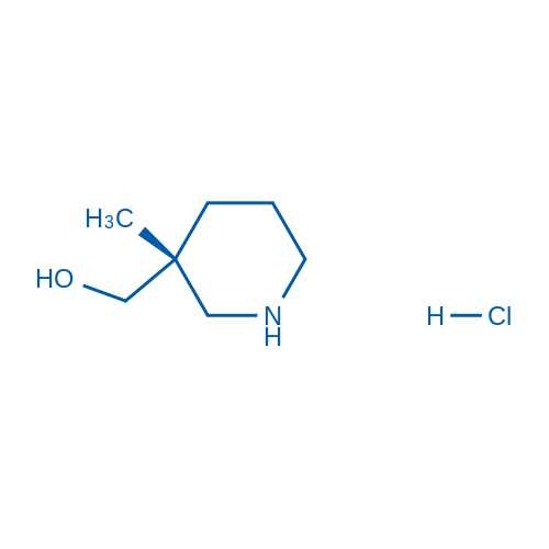 1956437-13-0 (R)-(3-methylpiperidin-3-yl)methanol hydrochloride