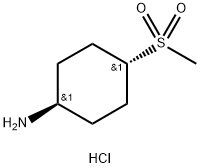 2173637-90-4 Cyclohexanamine, 4-(methylsulfonyl)-, hydrochloride (1:1), trans-