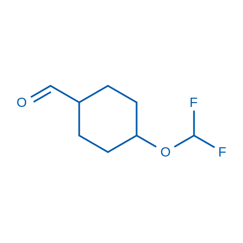 2306265-09-6 Cyclohexanecarboxaldehyde, 4-(difluoromethoxy)-