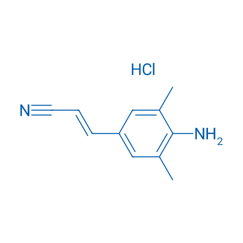 (E)-3-(4-AMino-3,5-diMethylphenyl)acrylonitrile Hydrochloride