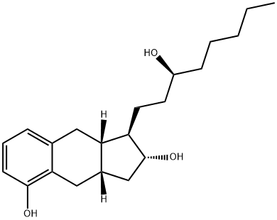 101692-02-8 (1R,2R,3aS,9aS)-2,3,3a,4,9,9a-Hexahydro-1-[(3S)-3-hydroxyoctyl]-1H-benz[f]indene-2,5-diol