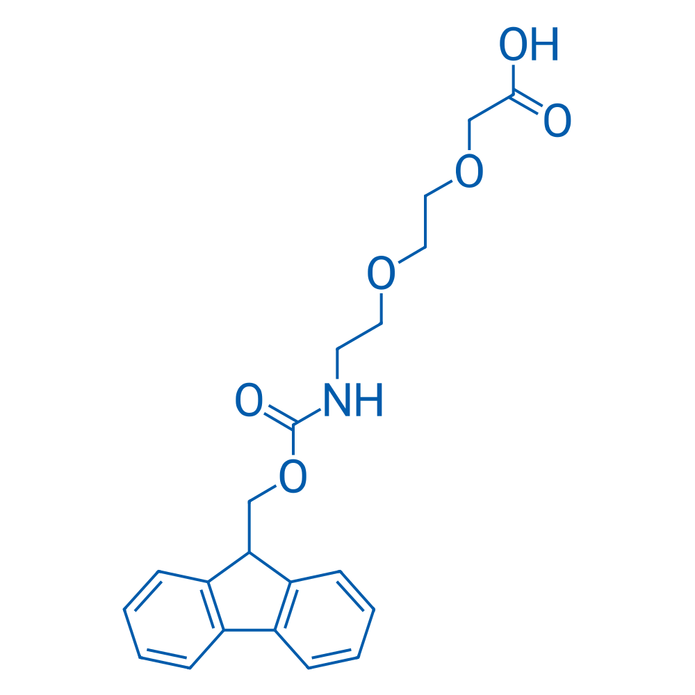 166108-71-0 [2-[2-(Fmoc-amino)ethoxy]ethoxy]acetic acid