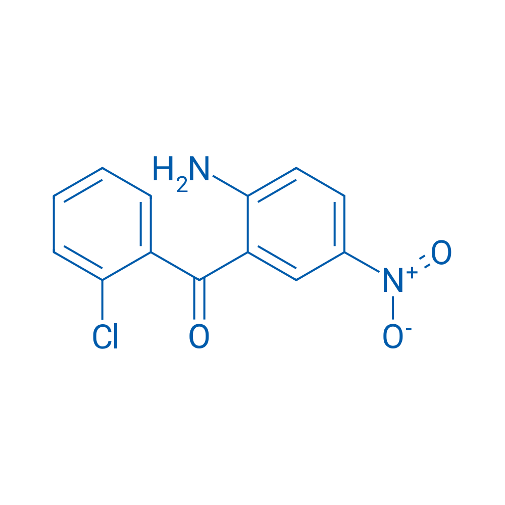 2-Amino-2'-chloro-5-nitro benzophenone