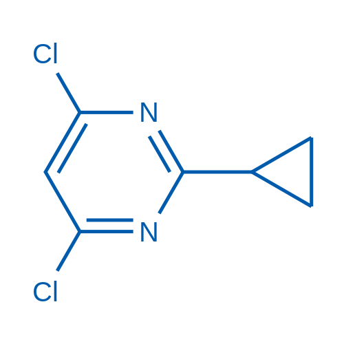 7043-09-6 4,6-dichloro-2-cyclopropylpyrimidine