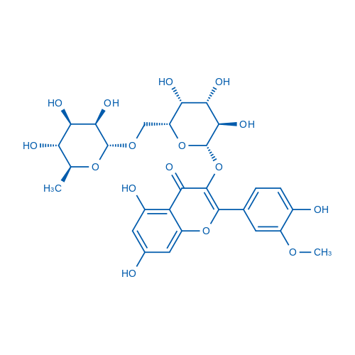 107740-46-5 isorhamnetin 3-O-alpha-rhamnopyranosyl-(1-2)-beta-galactopyranoside