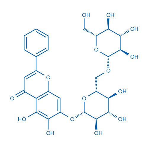 114482-86-9 Baicalin-7-diglucoside