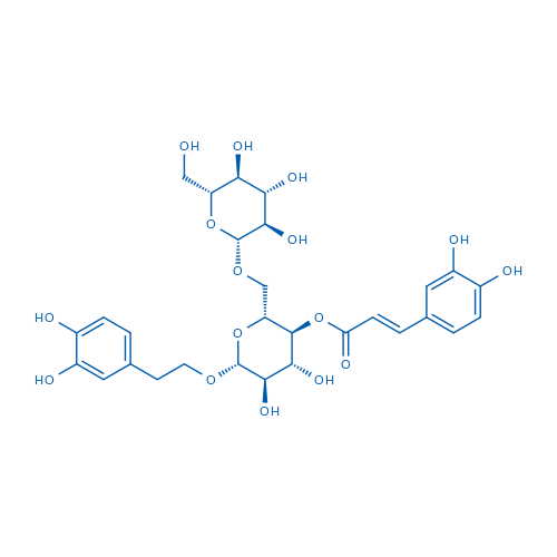 117457-37-1 b-D-Glucopyranoside,2-(3,4-dihydroxyphenyl)ethyl 6-O-b-D-glucopyranosyl-, 4-[(2E)-3-(3,4-dihydroxyphenyl)-2-propenoate]