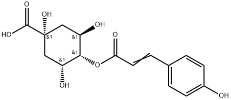 53539-37-0 Cyclohexanecarboxylic acid, 1,3,5-trihydroxy-4-[[3-(4-hydroxyphenyl)-1-oxo-2-propen-1-yl]oxy]-, (1α,3R,4α,5R)-