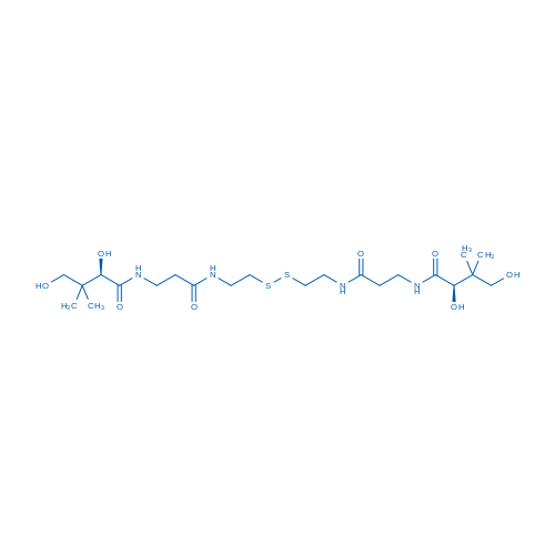 16816-67-4 (2R)-N-[3-[2-[2-[3-[[(2R)-2,4-Dihydroxy-3,3-dimethylbutanoyl]amino]propanoylamino]ethyldisulfanyl]ethylamino]-3-oxopropyl]-2,4-dihydroxy-3,3-dimethylbutanamide