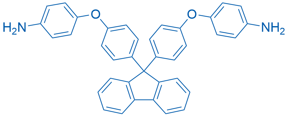 47823-88-1 4,4'-(((9H-Fluorene-9,9-diyl)bis(4,1-phenylene))bis(oxy))dianiline