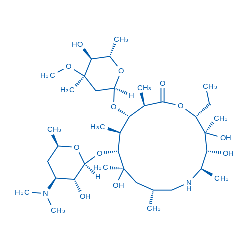 76801-85-9 (2R,3S,4R,5R,8R,10R,11R,12S,13S,14R)-11-(((2S,3R,4S,6R)-4-(Dimethylamino)-3-hydroxy-6-methyltetrahydro-2H-pyran-2-yl)oxy)-2-ethyl-3,4,10-trihydroxy-13-(((2R,4R,5S,6S)-5-hydroxy-4-methoxy-4,6-dimethyltetrahydro-2H-pyran-2-yl)oxy)-3,5,8,10,12,14-hexamethyl-1-oxa-6-azacyclopentadecan-15-one