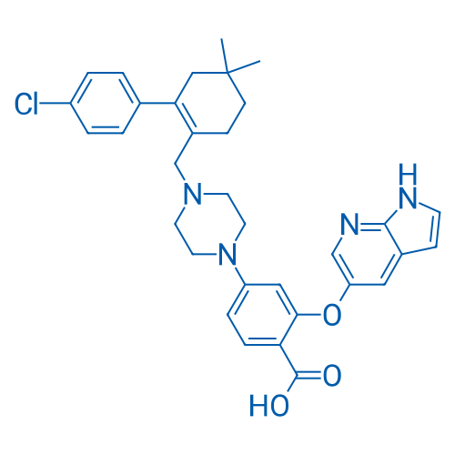 1235865-77-6 2-((1H-Pyrrolo[2,3-b]pyridin-5-yl)oxy)-4-(4-((4'-chloro-5,5-dimethyl-3,4,5,6-tetrahydro-[1,1'-biphenyl]-2-yl)methyl)piperazin-1-yl)benzoic acid