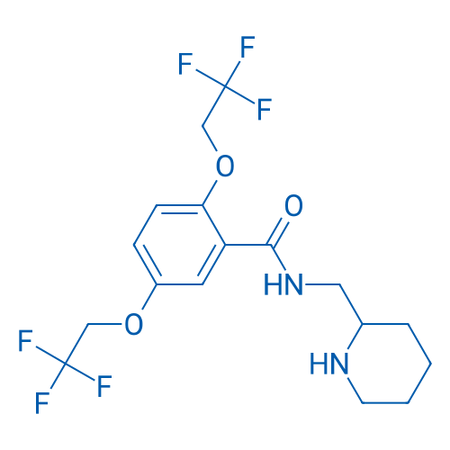 54143-55-4 N-(Piperidin-2-ylmethyl)-2,5-bis(2,2,2-trifluoroethoxy)benzamide