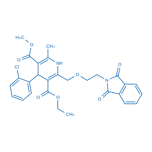 88150-62-3 3-Ethyl 5-methyl 4-(2-chlorophenyl)-2-((2-(1,3-dioxoisoindolin-2-yl)ethoxy)methyl)-6-methyl-1,4-dihydropyridine-3,5-dicarboxylate