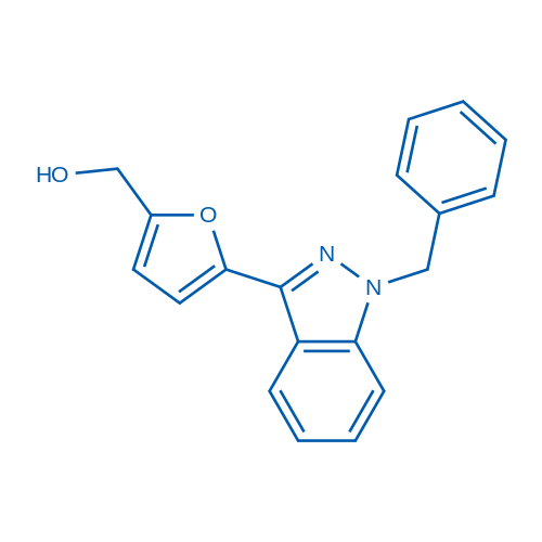 170632-47-0 (5-(1-Benzyl-1H-indazol-3-yl)furan-2-yl)methanol