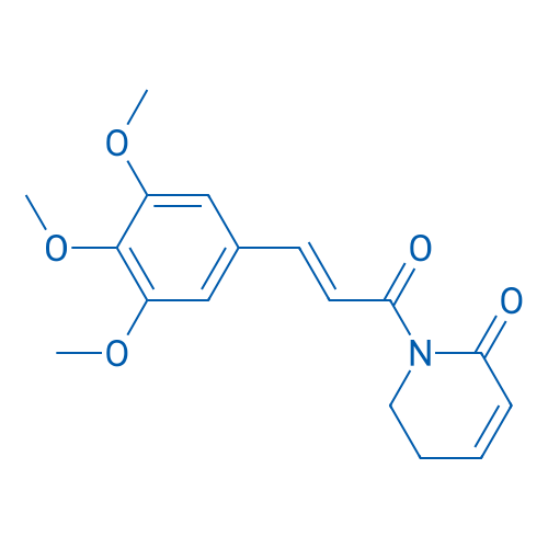 (E)-1-(3-(3,4,5-Trimethoxyphenyl)acryloyl)-5,6-dihydropyridin-2(1H)-one